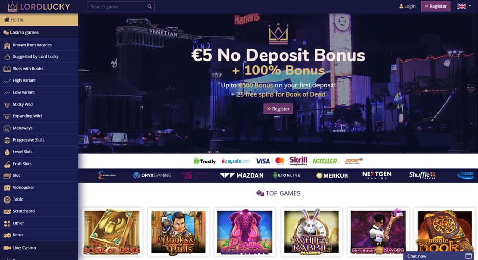 online casino live