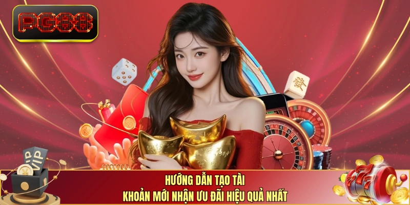 Hướng dẫn tạo tài khoản mới nhận ưu đãi hiệu quả nhất 